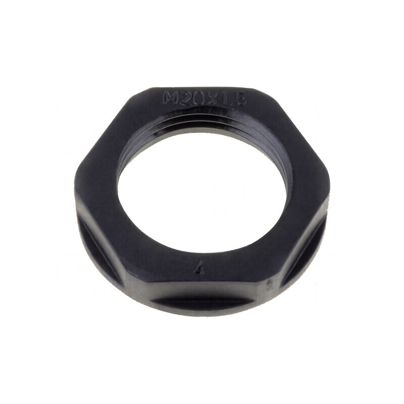 Piuliță M12 poliamidă 18mm neagră -40÷100°C filetată metrică | Electronic-mag.ro | Componente Electronice Piuliță M12 poliamidă 18mm neagră -40÷100°C filetată metrică | Electronic-mag.ro | Componente Electronice