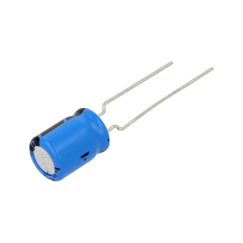 Condensator electrolitic THT 100uF 50VDC 3,5mm ±20% | Electronic-mag.ro | Componente Electronice