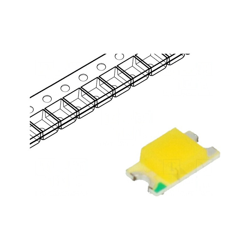 LED SMD 1206 Alb Cald 400-450mcd 120° 20mA 3-3,6VDC 108mW | Electronic-mag.ro | Componente Electronice LED SMD 1206 Alb Cald 400-450mcd 120° 20mA 3-3,6VDC 108mW | Electronic-mag.ro | Componente Electronice