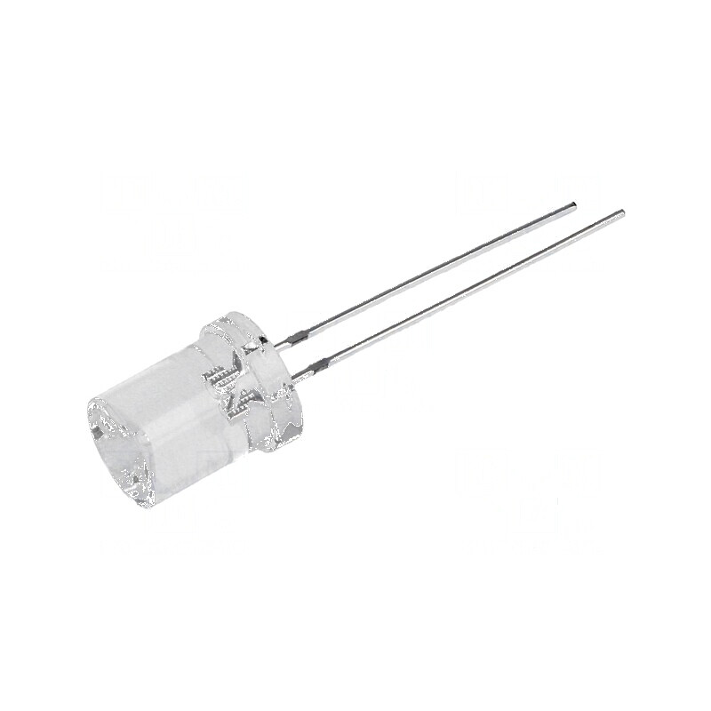 LED 8mm mov 10÷20mcd 120° concav | Electronic-mag.ro | Componente Electronice
