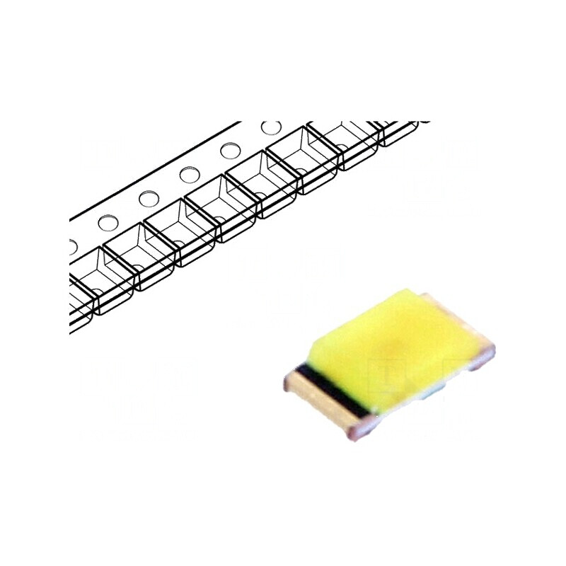 LED SMD 0603 alb rece 71-146mcd 130° 5mA cu lentilă galbenă | Electronic-mag.ro | Componente Electronice LED SMD 0603 alb rece 71-146mcd 130° 5mA cu lentilă galbenă | Electronic-mag.ro | Componente Electronice