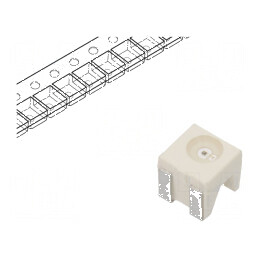 LED SMD 4040 galben 280-355mcd 3,8x3,8x2,85mm 120° 20mA | Electronic-mag.ro | Componente Electronice