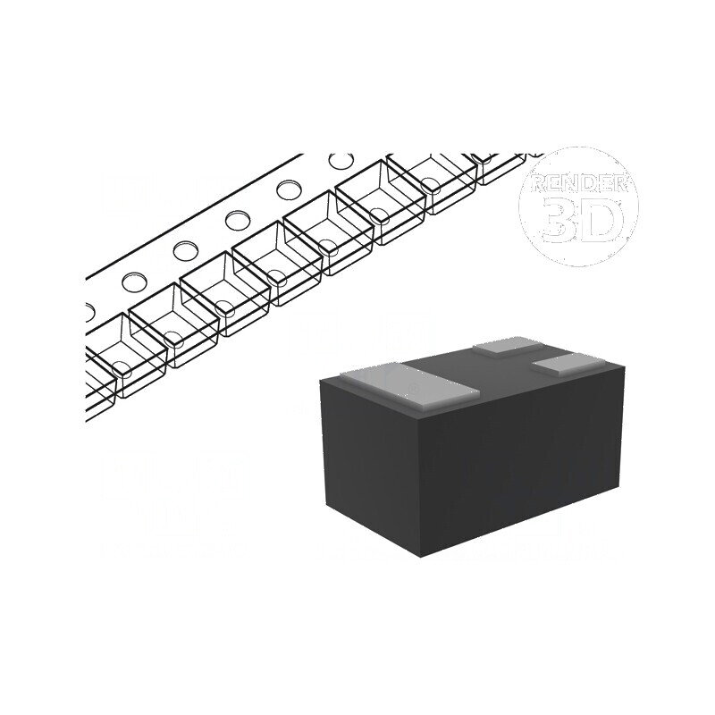 Tranzistor NPN bipolar 40V 200mA 1W X1-DFN1006-3 | Electronic-mag.ro | Componente Electronice