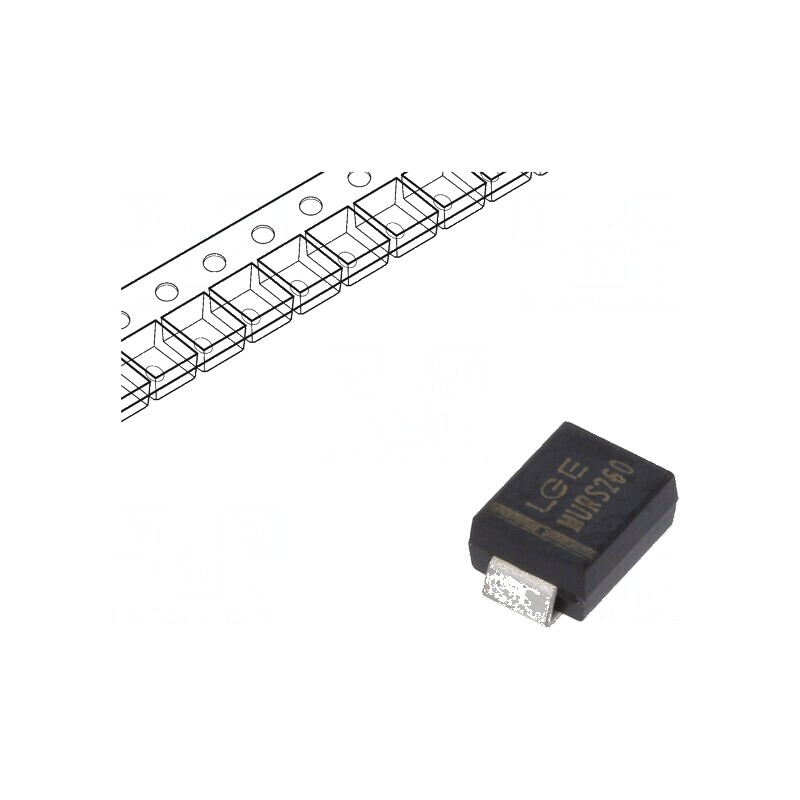 Diodă SMD 600V 2A 50ns SMB | Electronic-mag.ro | Componente Electronice