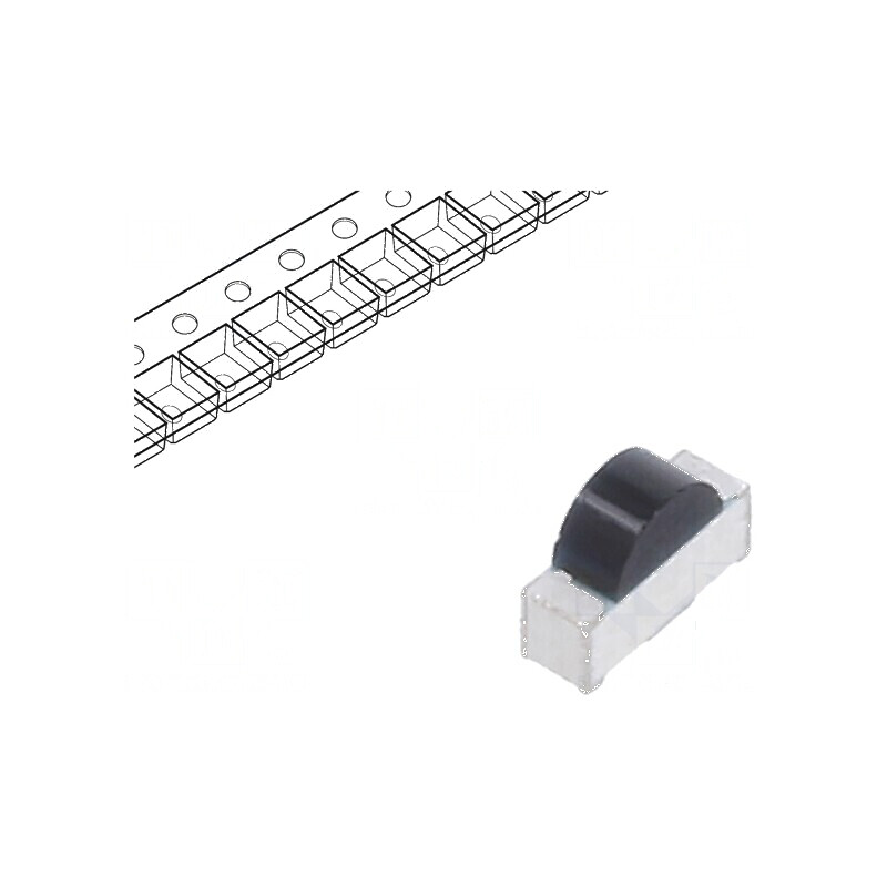 Fototranzistor 3x1x2mm 940nm 30V cu lentilă neagră | Electronic-mag.ro | Componente Electronice