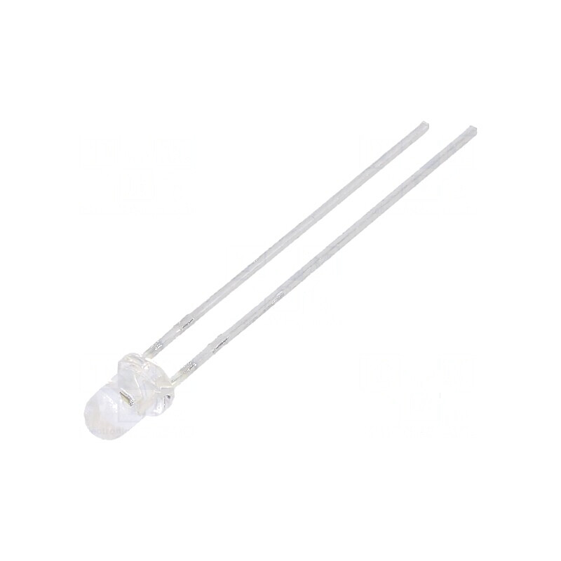 Fototranzistor 3mm 940nm 30V cu lentilă transparentă | Electronic-mag.ro | Componente Electronice