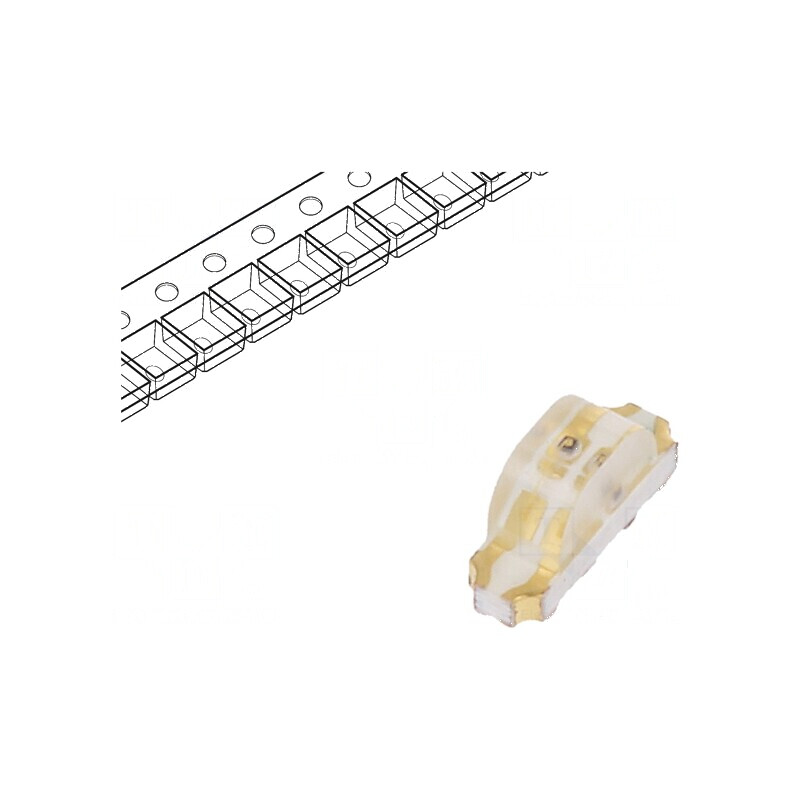LED SMD 1204 roșie/galben-verde 3,2x1x1,48mm 140° 20mA | Electronic-mag.ro | Componente Electronice