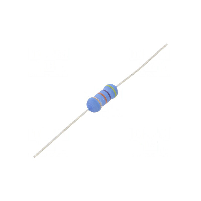 Rezistor metal oxide 47kΩ 2W ±5% 5x12mm -55÷155°C | Electronic-mag.ro | Componente Electronice