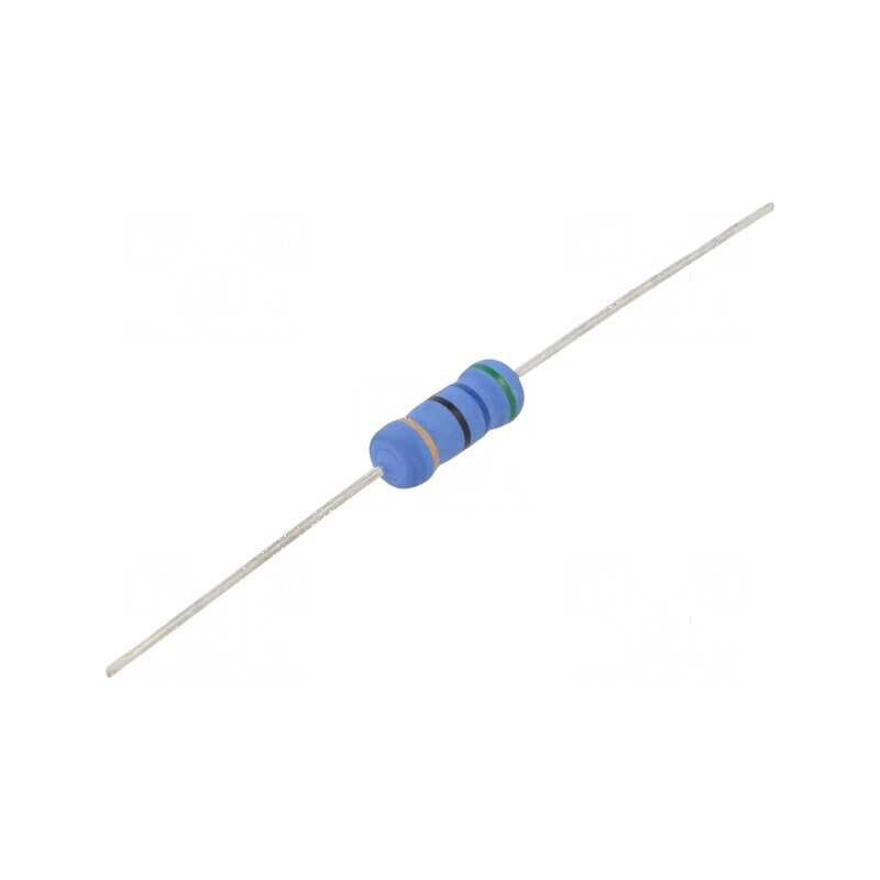 Rezistor metal oxide 56Ω 2W ±5% Ø5x12mm | Electronic-mag.ro | Componente Electronice
