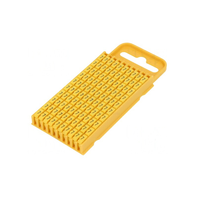 Markere Marcaj Poliamidă Galbenă 7 4,3÷5,3mm -40÷85°C WIC | Electronic-mag.ro | Componente Electronice