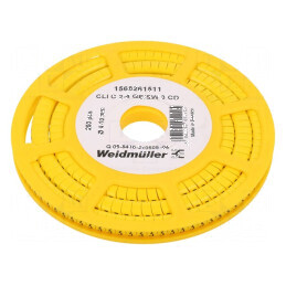 Markere Marcaj PVC galbenă 3-4÷10mm -30÷80°C | Electronic-mag.ro | Componente Electronice