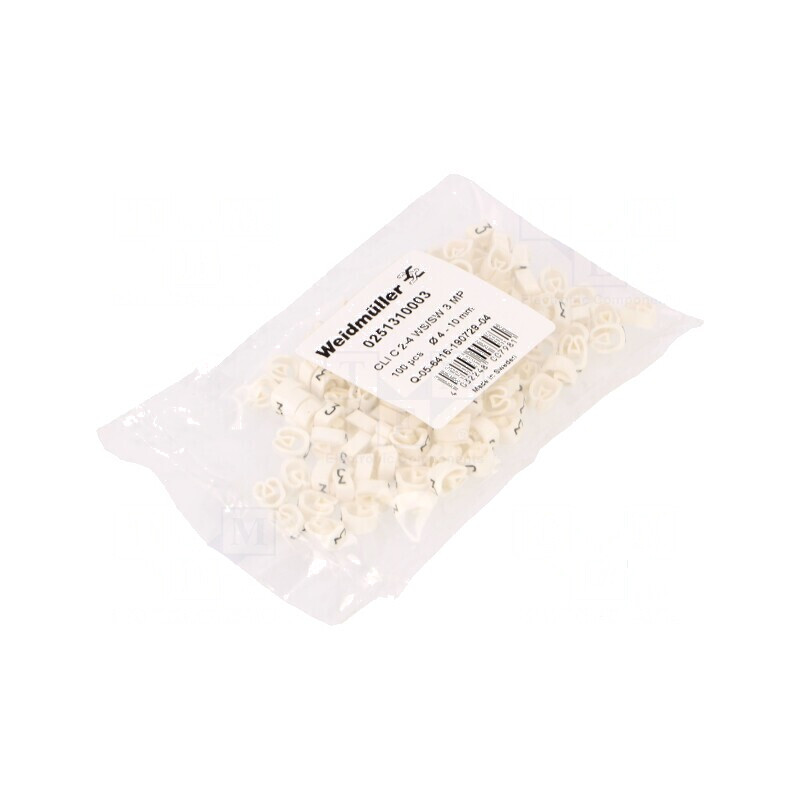 Markere Marcaj PVC Alb 3-4 mm - Temperatură 30-80°C | Electronic-mag.ro | Componente Electronice Markere Marcaj PVC Alb 3-4 mm - Temperatură 30-80°C | Electronic-mag.ro | Componente Electronice