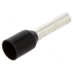Vârf tub de capăt izolată cupru 1,5mm2 8mm cositorit crimpat | Electronic-mag.ro | Componente Electronice