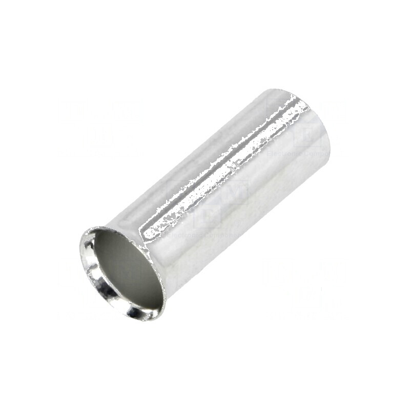 Vârf tub de capăt neizolat cupru 16mm2 18mm cositorit 6AWG | Electronic-mag.ro | Componente Electronice