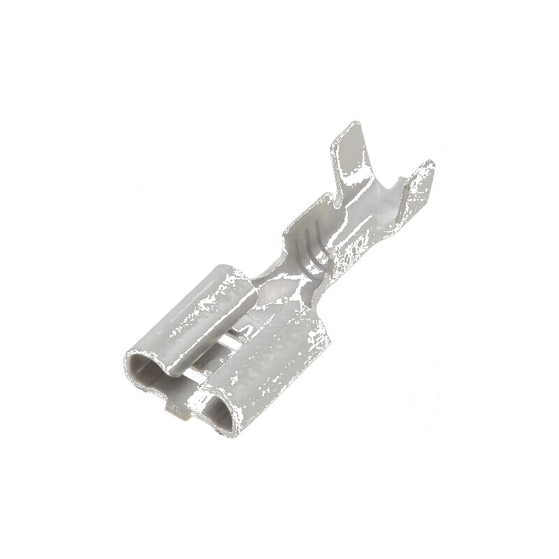 Terminal plat 6,3mm mamă 0,5÷2mm² pentru cablu crimpat | Electronic-mag.ro | Componente Electronice