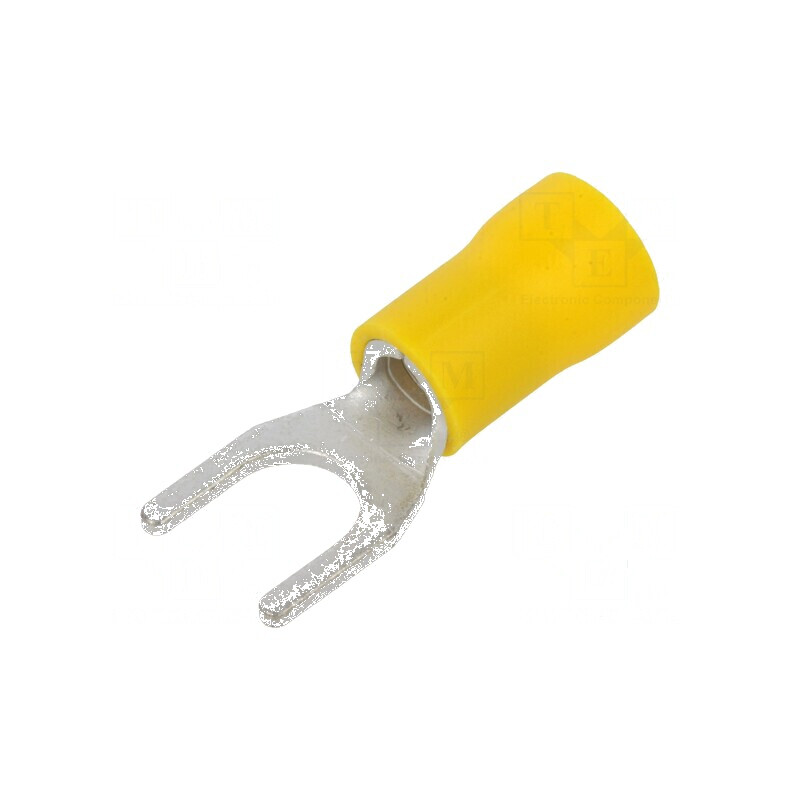 Furcă M6 Ø6,4mm pentru cablu izolată 4÷6mm2 | Electronic-mag.ro | Componente Electronice
