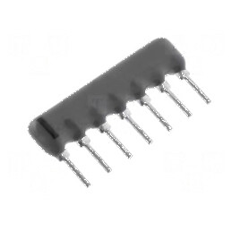 Rezistor multipolar X THT 2,2kΩ ±2% 0,125W - 6 rezistori | Electronic-mag.ro | Componente Electronice