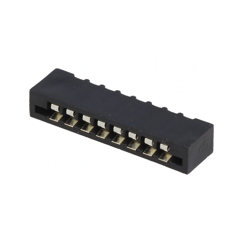 Conector FFC/FPC drept PIN 8 Non-ZIF THT cositorit 20mΩ 500V | Electronic-mag.ro | Componente Electronice