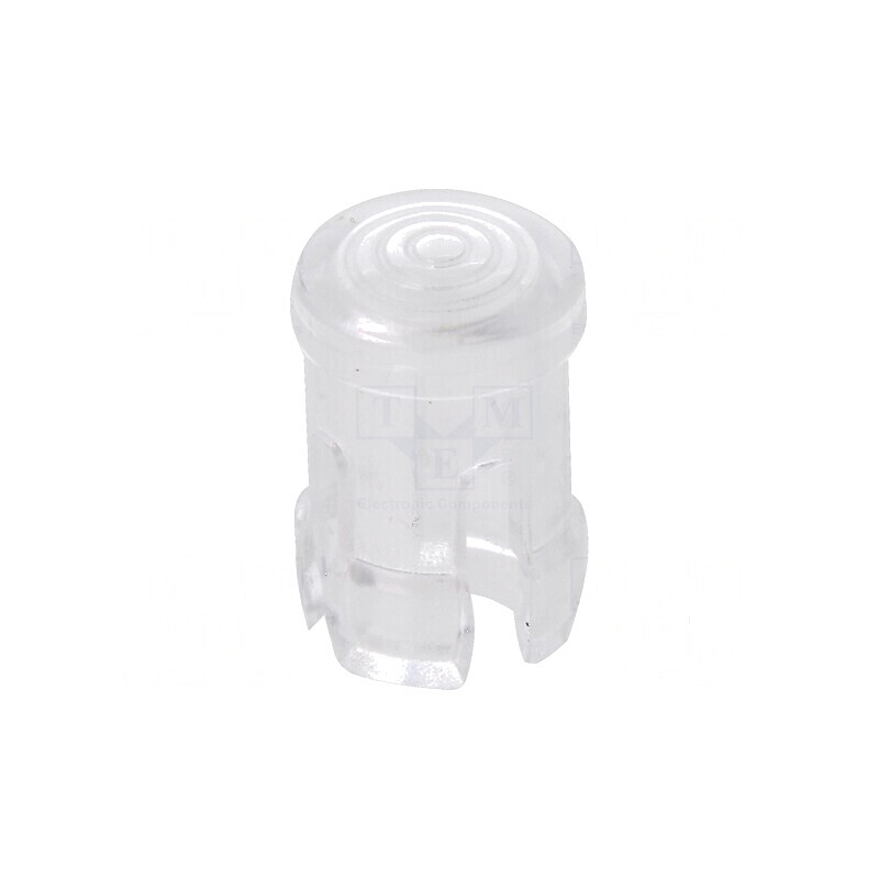 Lentilă LED rotundă policarbonat transparent 3mm UL94V-2 | Electronic-mag.ro | Componente Electronice