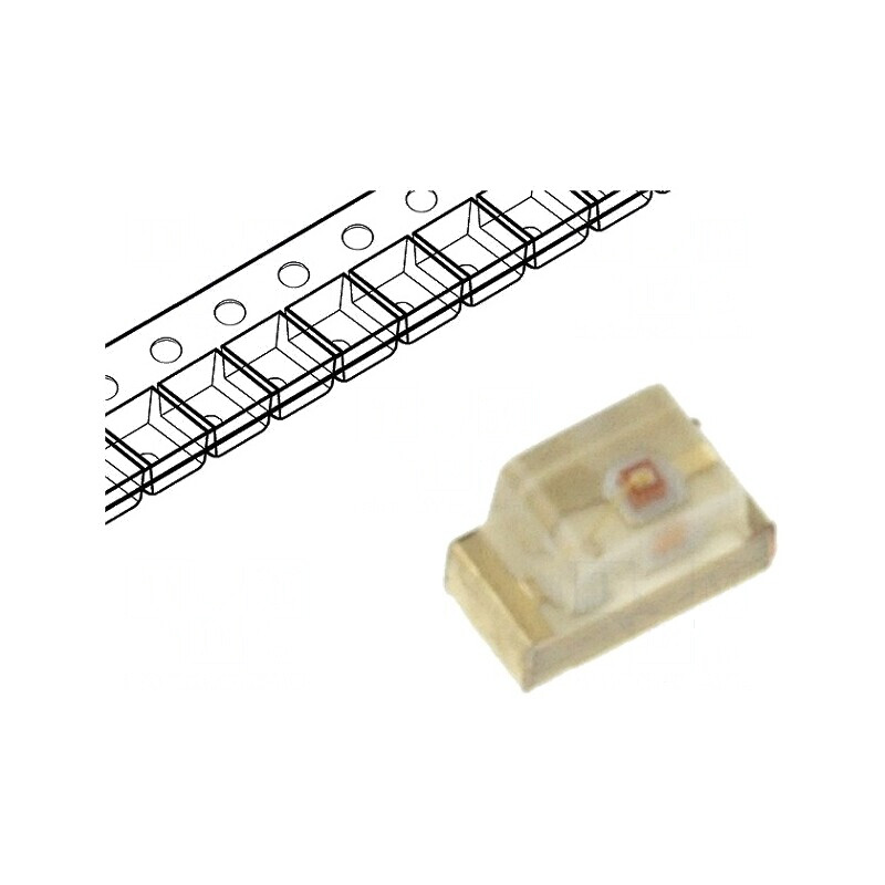 LED SMD 0603 verde 4-15mcd 1,6x0,8x1,1mm 20mA 568nm | Electronic-mag.ro | Componente Electronice