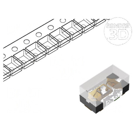 LED SMD 0402 galben 15-40mcd 1x0,5x0,45mm 120° 20mA 60mW | Electronic-mag.ro | Componente Electronice