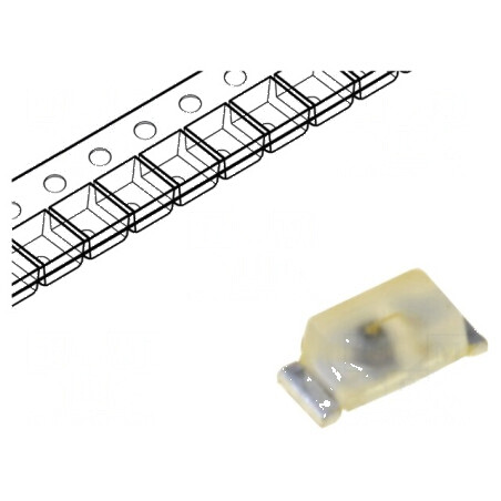 LED SMD 0603 roșie 56-112mcd 1,7x0,8x0,65mm 20mA | Electronic-mag.ro | Componente Electronice