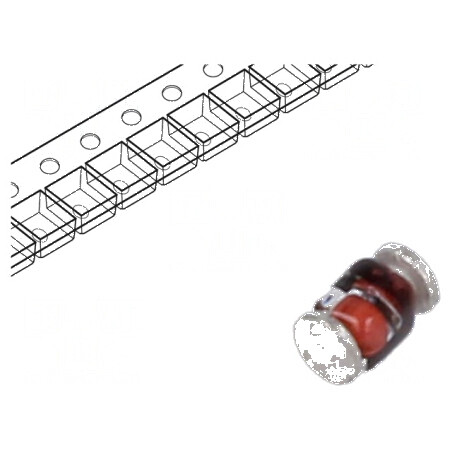Diodă Schottky SMD 20V 0,35A MicroMELF 10ns | Electronic-mag.ro | Componente Electronice