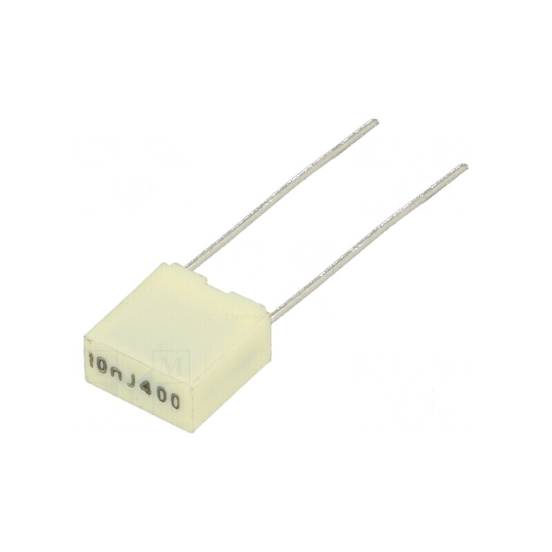 Condensator poliester 10nF 200VAC 400VDC 5mm ±5% THT R82 | Electronic-mag.ro | Componente Electronice