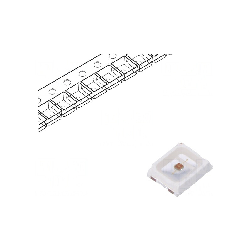 LED SMD 2835 roșie 14-24lm 2,8x3,5x0,8mm 120° 1,8-2,4V | Electronic-mag.ro | Componente Electronice