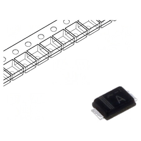 Diodă redresoare SMD 600V 0,2A 35ns SOD323HE Ufmax 2,2V | Electronic-mag.ro | Componente Electronice
