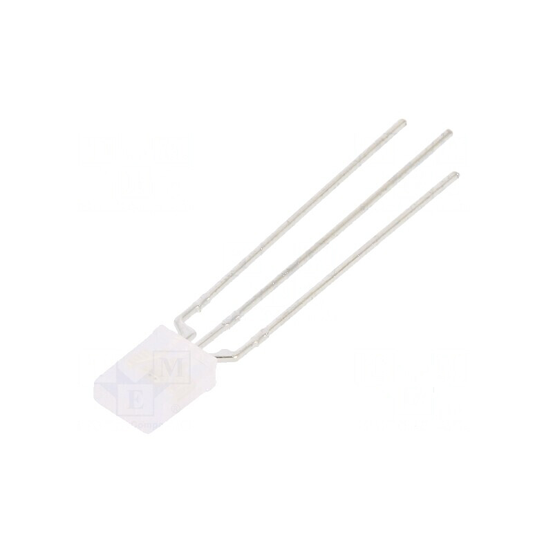 LED dreptunghiular bicolor roșu/verde 2x5x7,05mm 45-90mcd | Electronic-mag.ro | Componente Electronice