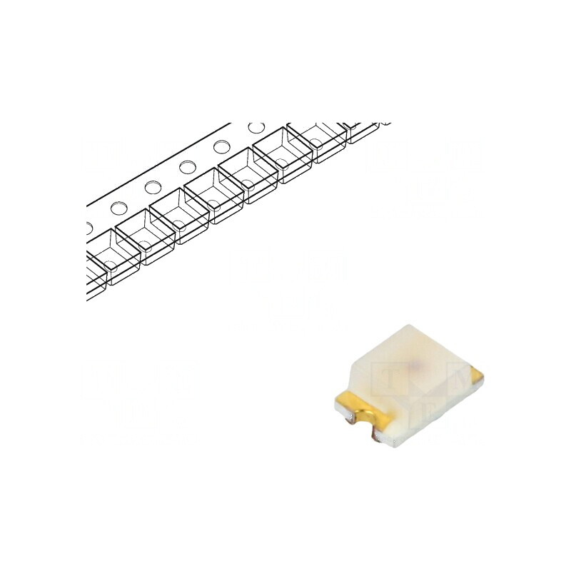 LED SMD 0805 roșie 2x1,3x0,8mm 130° 2,1V 20mA | Electronic-mag.ro | Componente Electronice