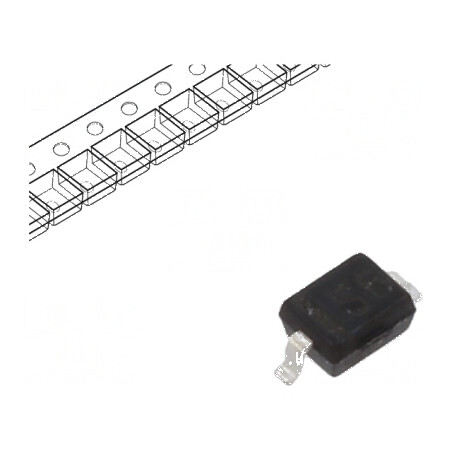 Diodă Schottky SMD 40V 0,35A SOD323 10ns 350mW | Electronic-mag.ro | Componente Electronice