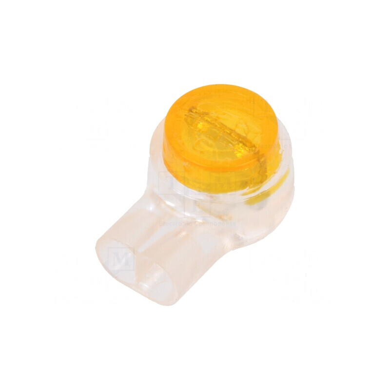Conector cu eliberare rapidă Presslok IDC 22AWG-26AWG galben | Electronic-mag.ro | Componente Electronice