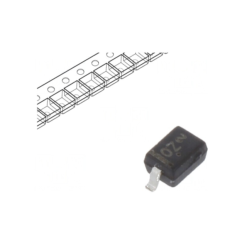 Diodă Zener 0,3W 20V SMD SOD323 - 1 bucata | Electronic-mag.ro | Componente Electronice Diodă Zener 0,3W 20V SMD SOD323 - 1 bucata | Electronic-mag.ro | Componente Electronice