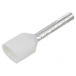 Vârf tub capăt izolată dublă cupru 0,5mm² 10mm cositorit | Electronic-mag.ro | Componente Electronice