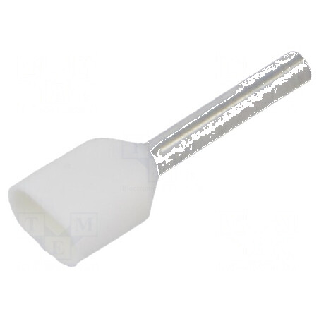 Vârf tub capăt izolată dublă cupru 0,5mm² 10mm cositorit | Electronic-mag.ro | Componente Electronice