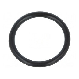 Garnitură O-ring cauciuc NBR 2mm 16mm neagră | Electronic-mag.ro | Componente Electronice