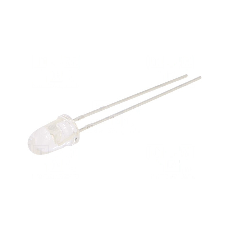 LED 5mm portocalie 6300-8000mcd 6° convex | Electronic-mag.ro | Componente Electronice