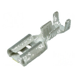 Terminal plat 4,8mm mamă 0,5-1,5mm2 pentru cablu | Electronic-mag.ro | Componente Electronice