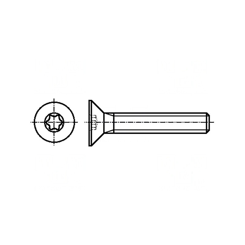 Şurub M3x10 Torx® TX10 Cap îngropat ISO 14581 | Electronic-mag.ro | Componente Electronice