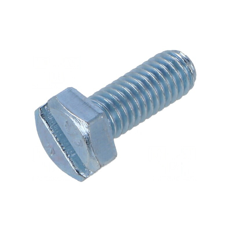 Şurub M6x16 hexagonal oţel zincat DIN 933 | Electronic-mag.ro | Componente Electronice