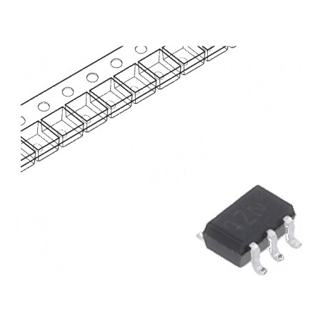 Tranzistor N-MOSFET unipolar 60V 200mA x2 | Electronic-mag.ro | Componente Electronice
