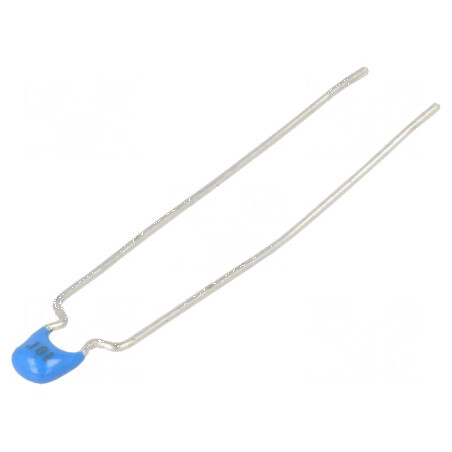 Condensator ceramic MLCC 100pF 50V C0G ±5% THT 5mm | Electronic-mag.ro | Componente Electronice