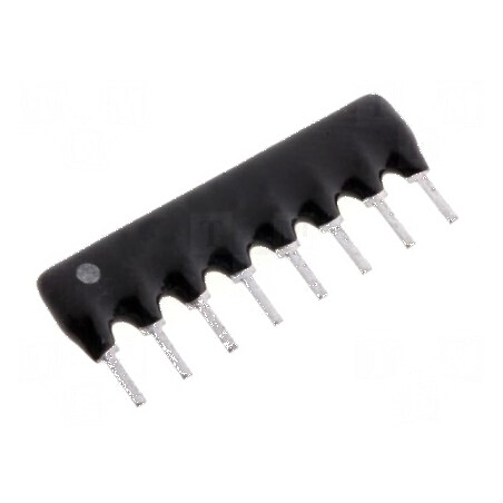 Rezistor multipolar Y THT 2,2kΩ ±2% 0,2W 4 rezistori 100V | Electronic-mag.ro | Componente Electronice