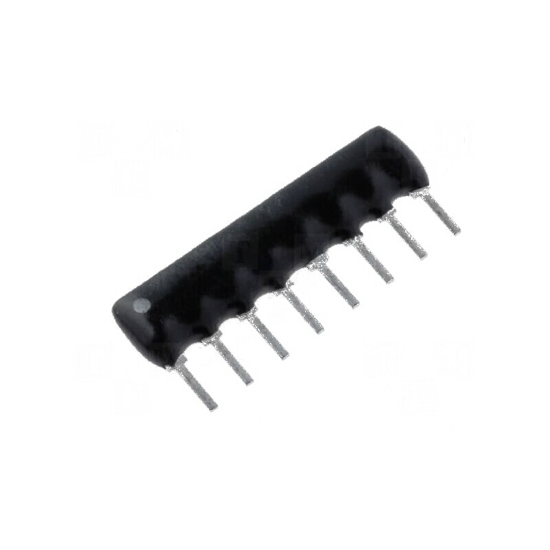 Rezistor multipolar X THT 2,2kΩ ±2% 0,125W 7 rezistori | Electronic-mag.ro | Componente Electronice
