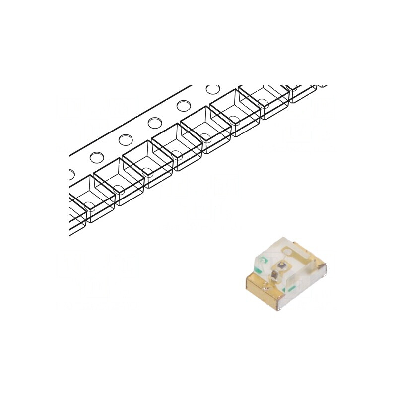 LED SMD 1608 portocalie 120-250mcd 1,6x0,8mm 20mA 75mW | Electronic-mag.ro | Componente Electronice LED SMD 1608 portocalie 120-250mcd 1,6x0,8mm 20mA 75mW | Electronic-mag.ro | Componente Electronice