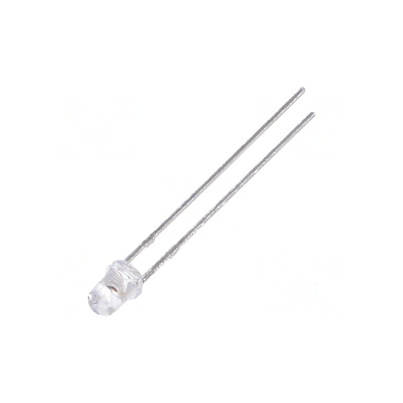 LED 3mm galben 1700÷2900mcd 30° convex | Electronic-mag.ro | Componente Electronice