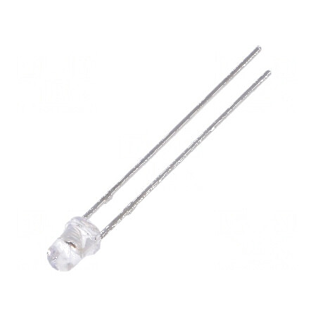 LED 3mm galben 1700÷2900mcd 30° convex | Electronic-mag.ro | Componente Electronice