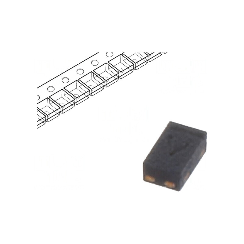 Diodă TVS 50W 12V 2A Unidirecțională SOD882T ESD | Electronic-mag.ro | Componente Electronice